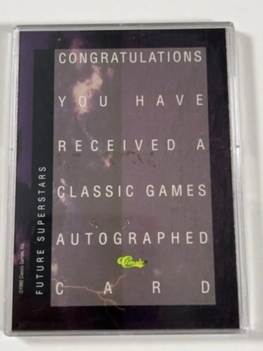 1992 Classic Four Sport Gold Foil Set Shaq Autograph 7223/9500 Wooden Box NEW